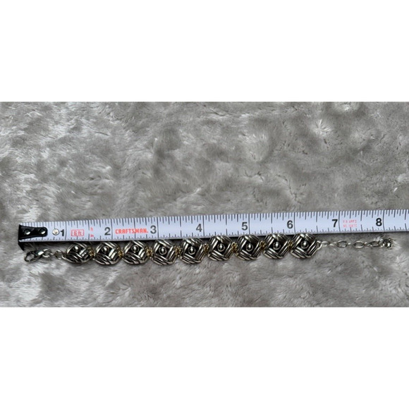 Brighton Sonora Knot Silver Tone Bracelet Adjustable Bracelet Boho Southwestern - Picture 3 of 4